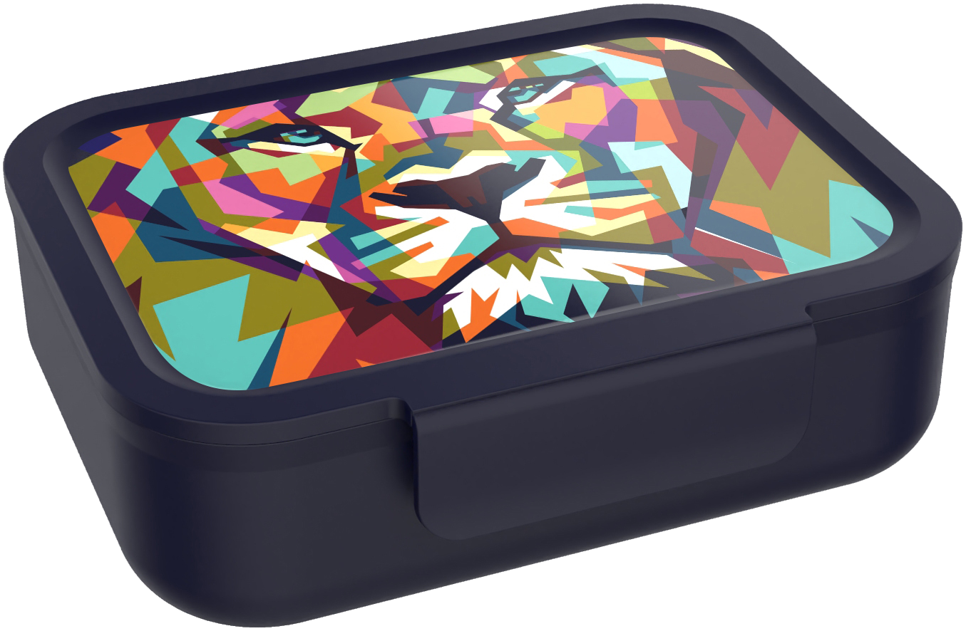 Lunchbox met clip 