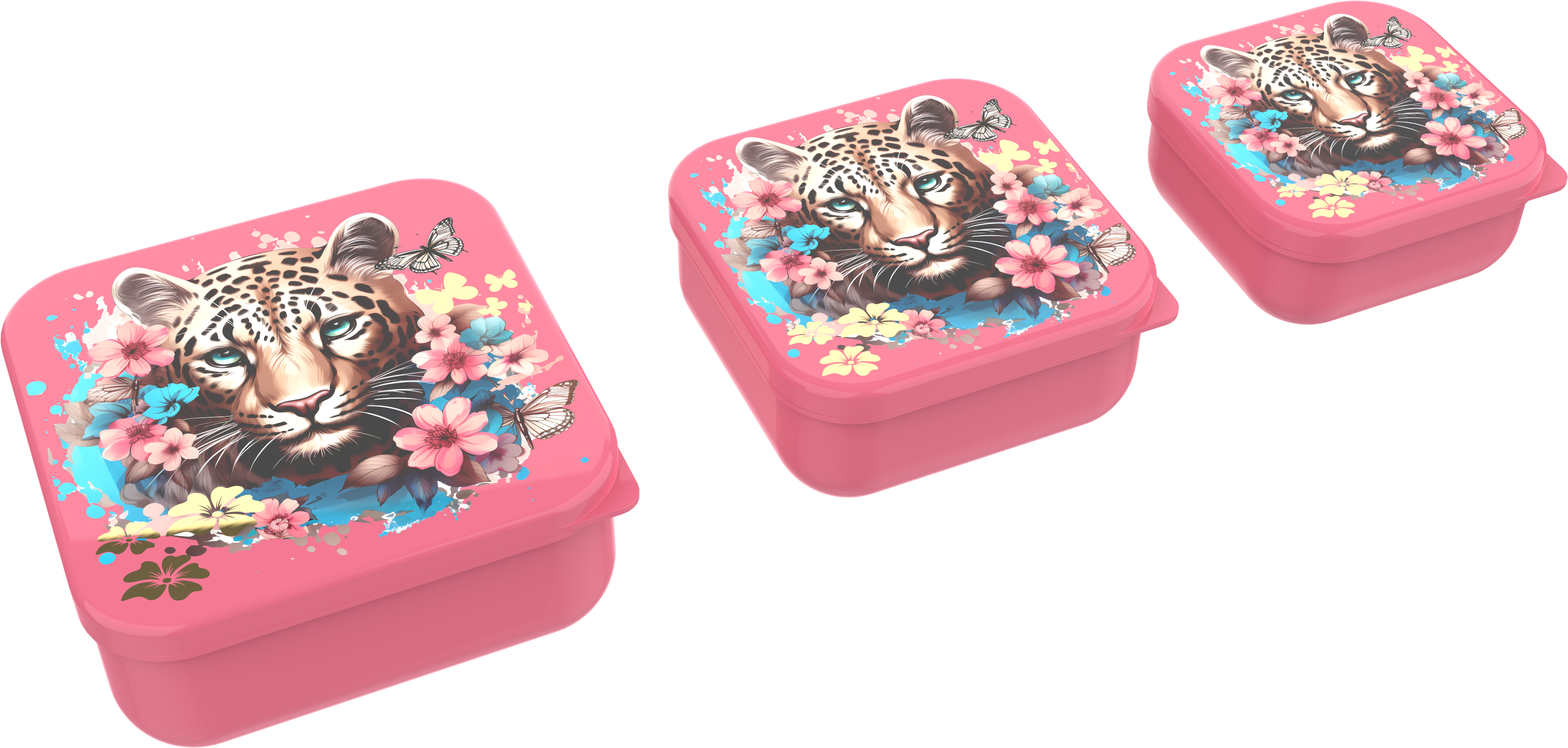 Snackdoosjes leopard flower
