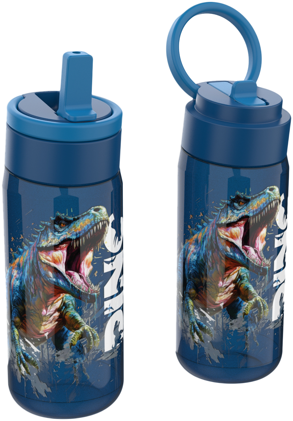 Waterfles voor kinderen met dino op