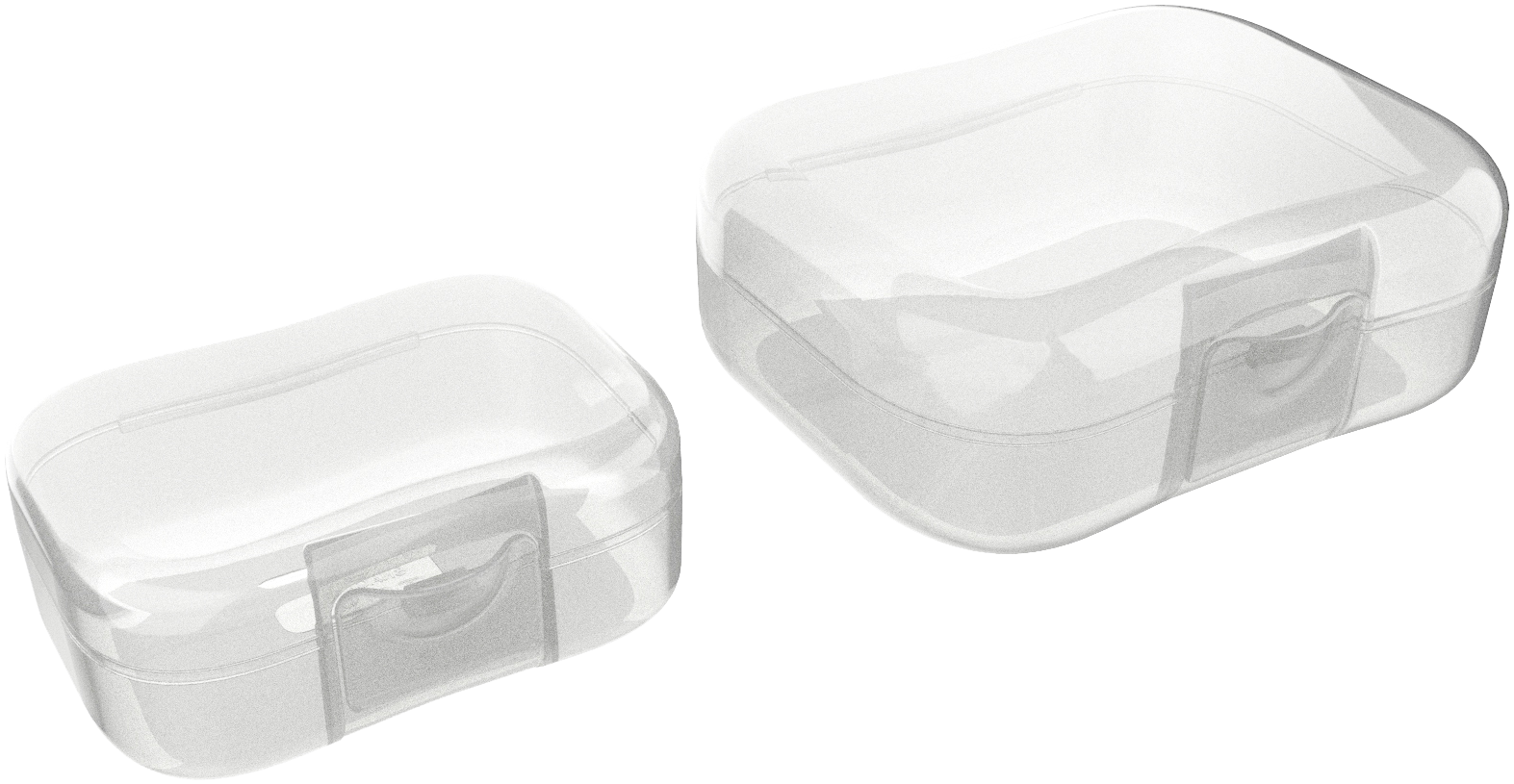 Snackdoosjes transparant