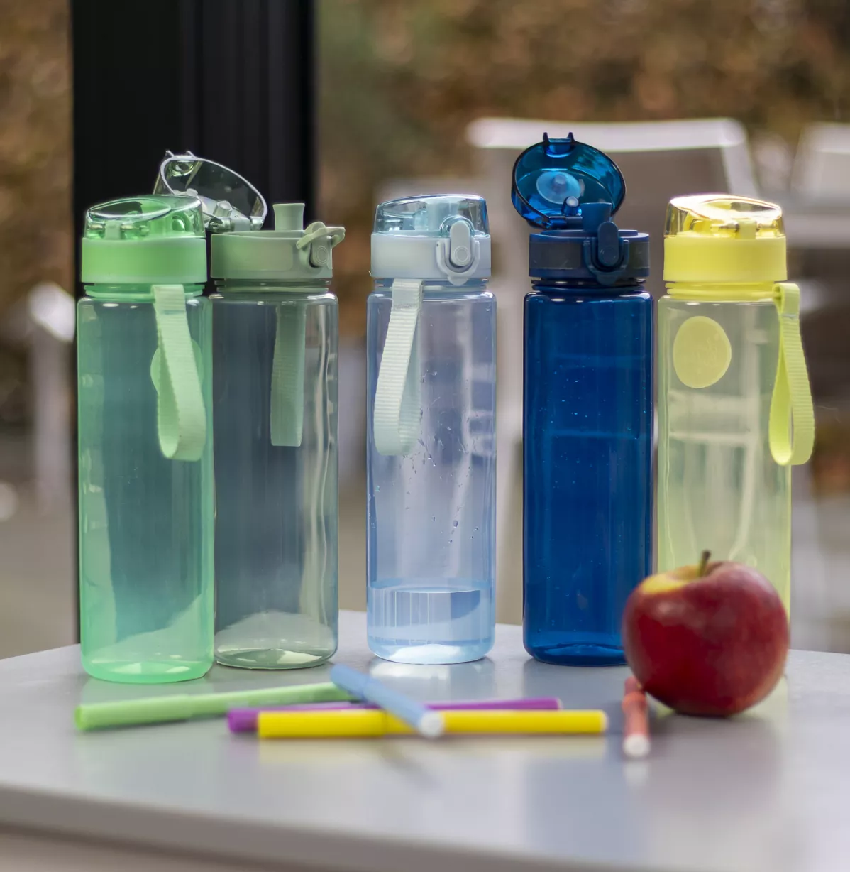 Effen drinkflessen van Lunchbuddies